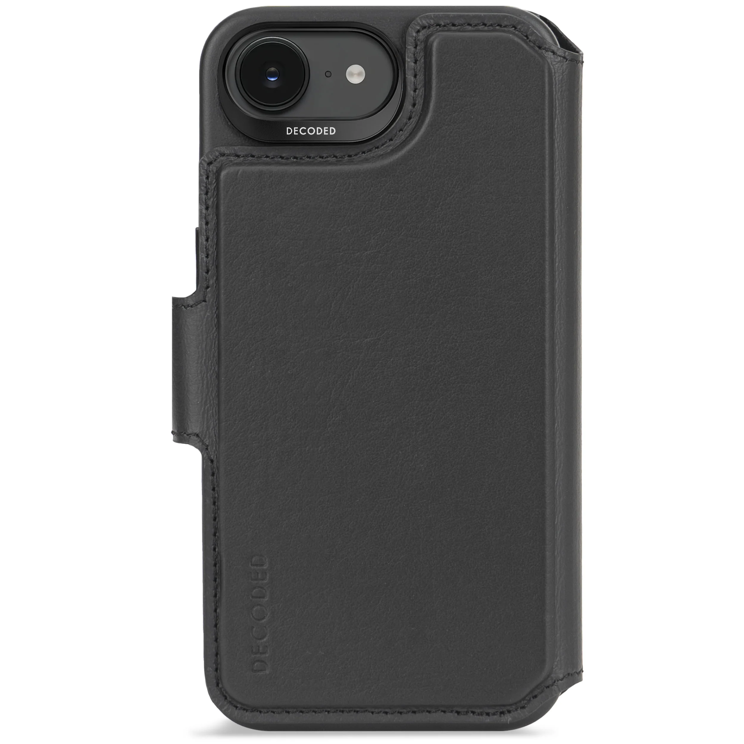 Leather Detachable Wallet | Black | iPhone 17e / 16e | D25IPOSEDW6BK