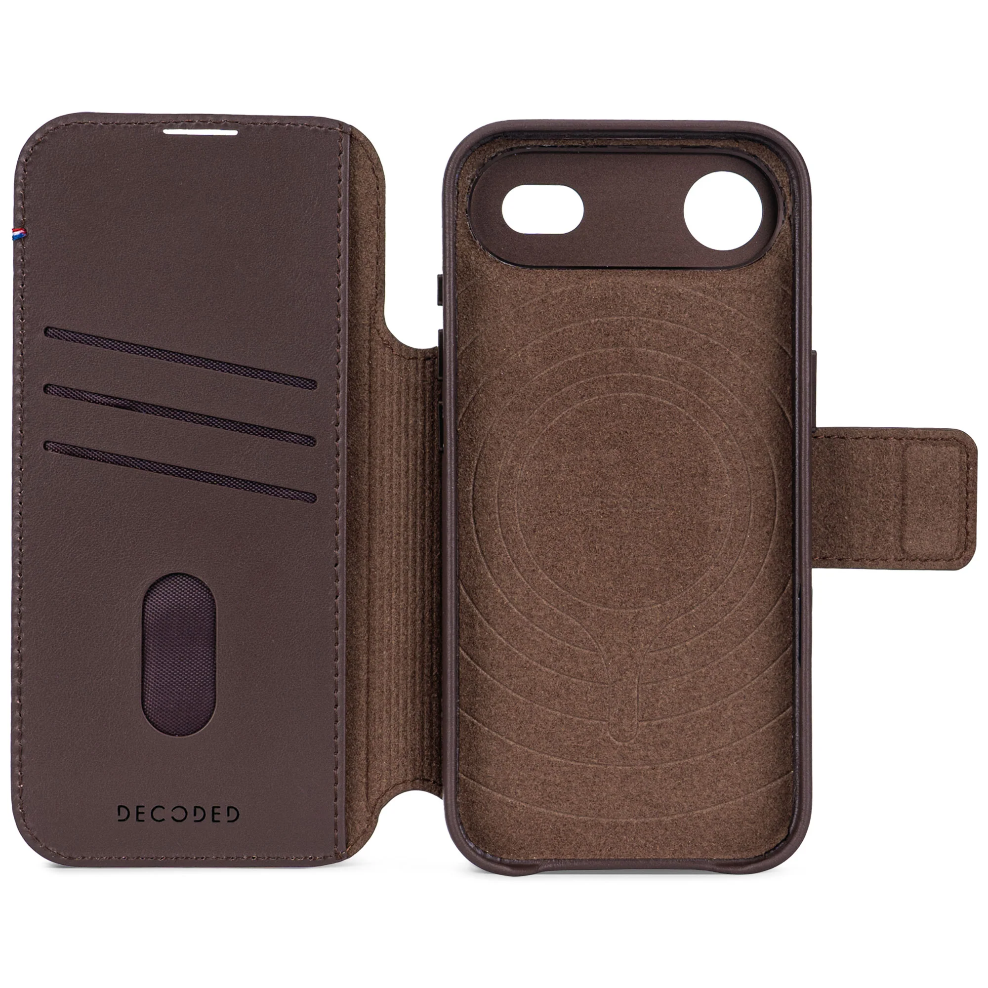 Leather Detachable Wallet Case | Chocolate Brown | iPhone Air | D26IPO17ADW5CN - Image 5