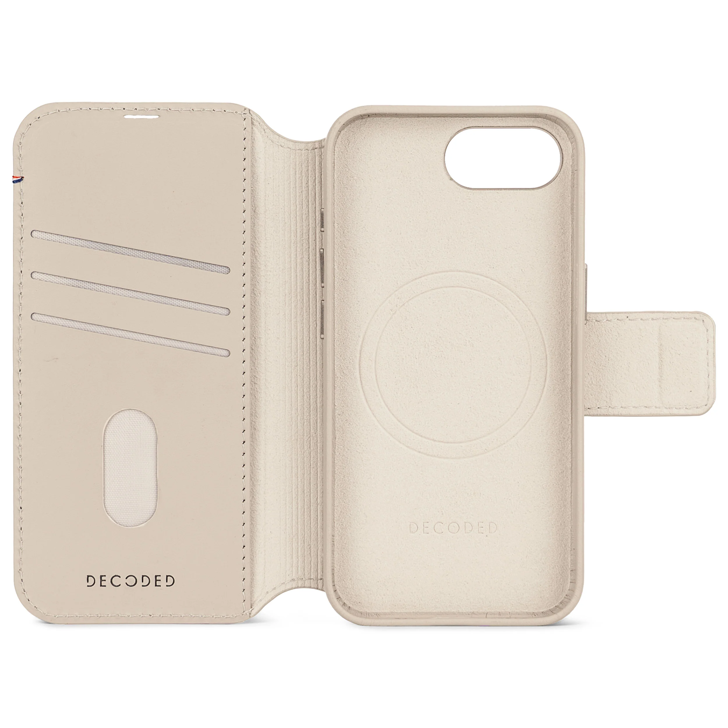 Leather Detachable Wallet | Clay Beige | iPhone 17e / 16e | D25IPOSEDW6CY - Image 5
