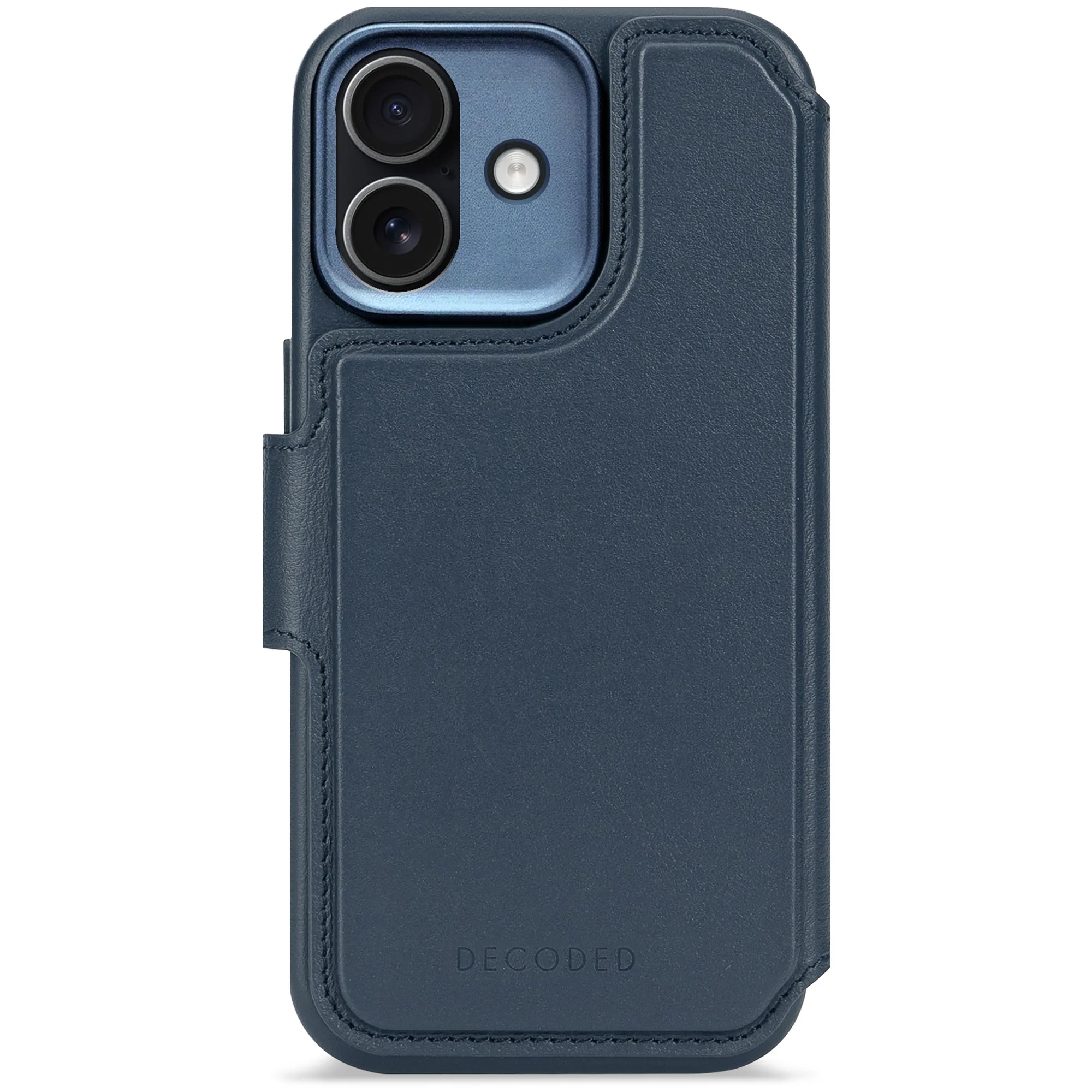 Leather Detachable Wallet Case | Navy Shadow | iPhone 17 | D26IPO17DW5NW