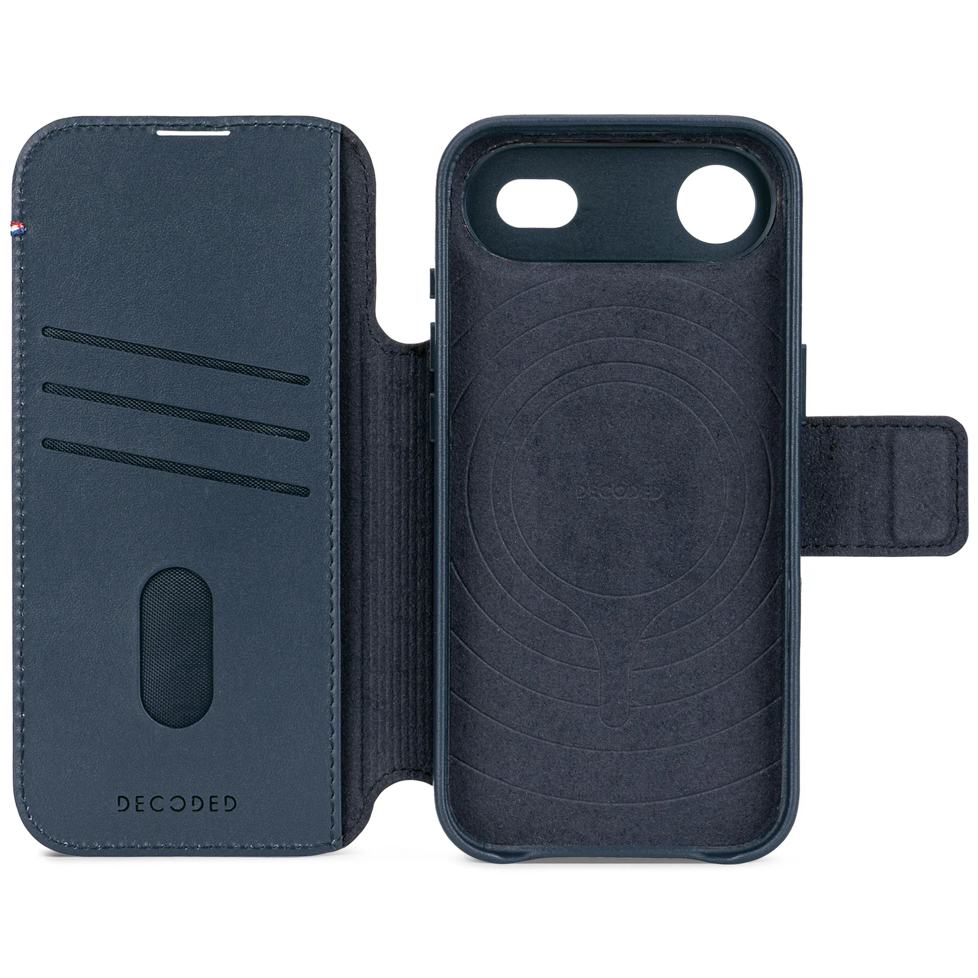 Leather Detachable Wallet Case | Navy Shadow | iPhone Air | D26IPO17ADW5NW - Image 5