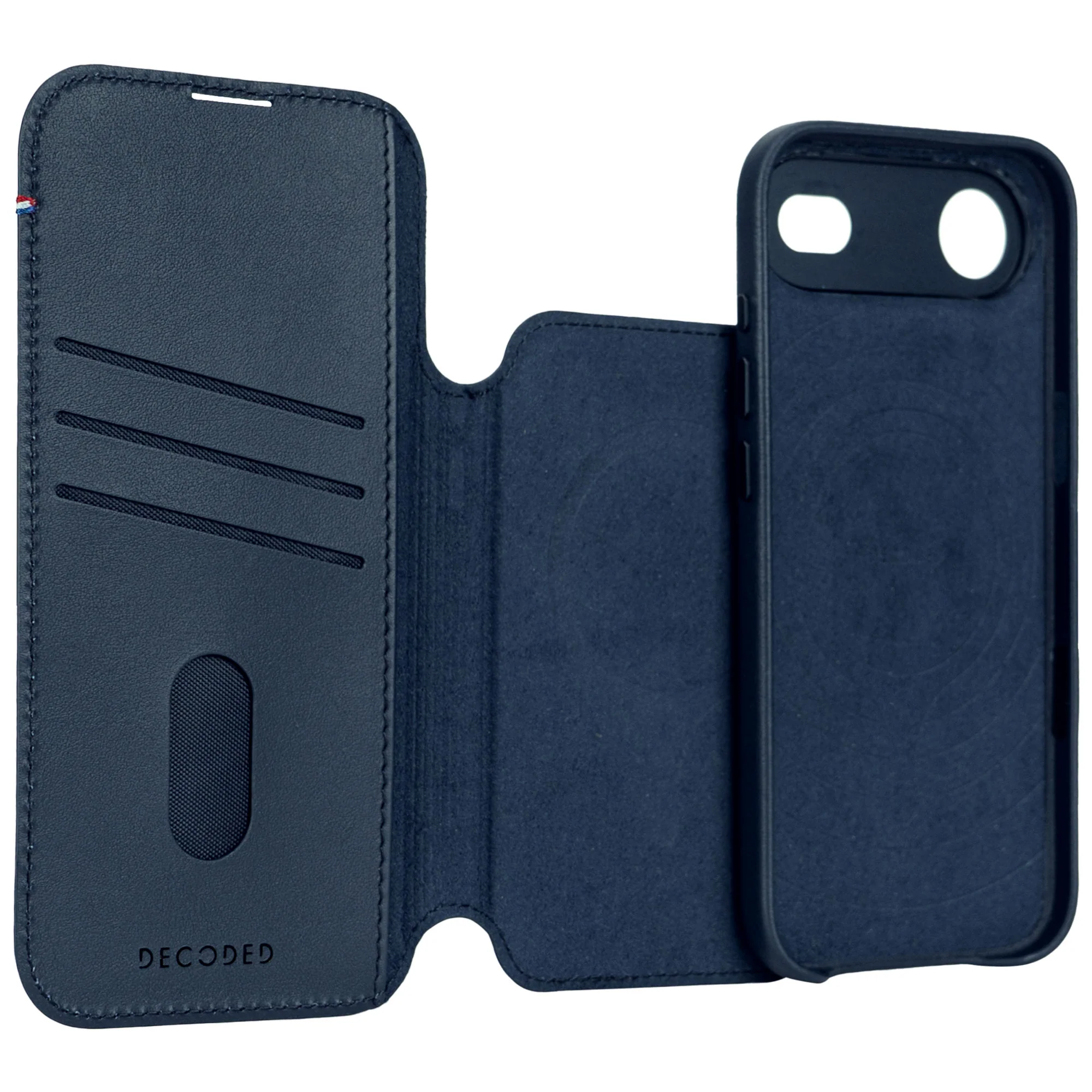 Leather Detachable Wallet Case | Navy Shadow | iPhone Air | D26IPO17ADW5NW - Image 7