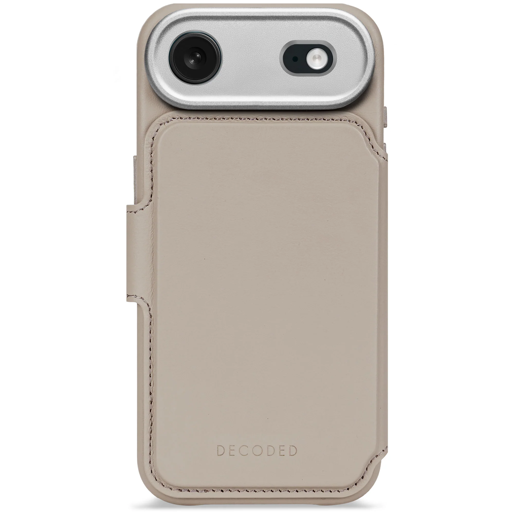Leather Detachable Wallet Case | Solid Clay | iPhone Air | D26IPO17ADW5SY