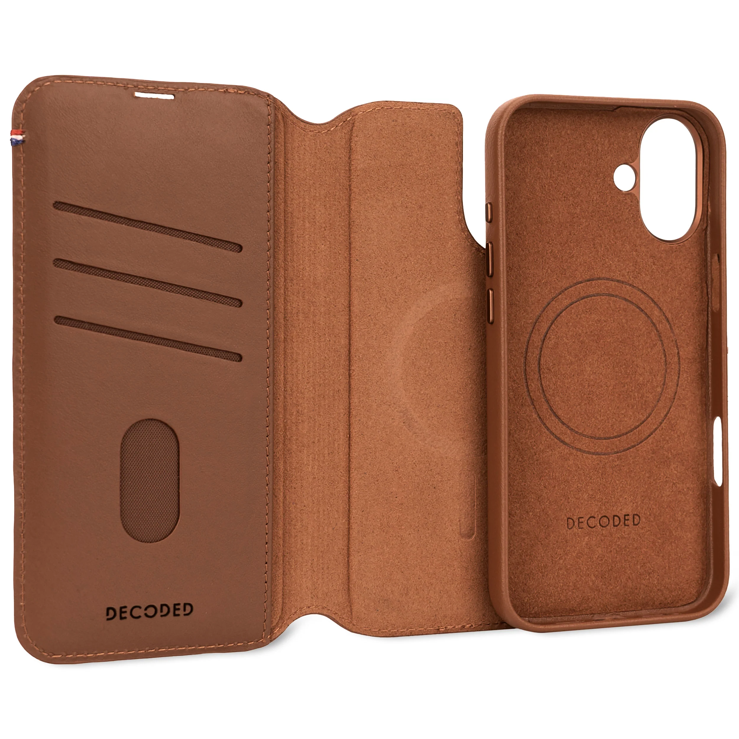 Leather Detachable Wallet Case | Tan Brown | iPhone 16 | D25IPO16DW5TN - Image 9