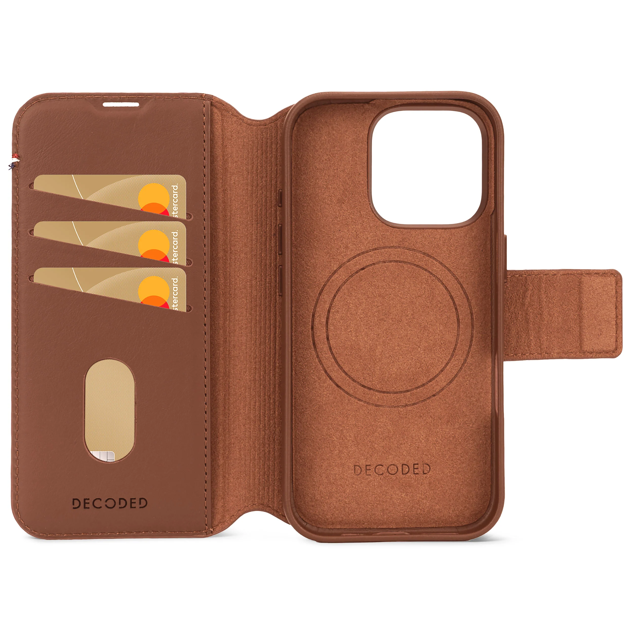 Leather Detachable Wallet Case | Tan Brown | iPhone 16 Pro | D25IPO16PDW5TN - Image 8