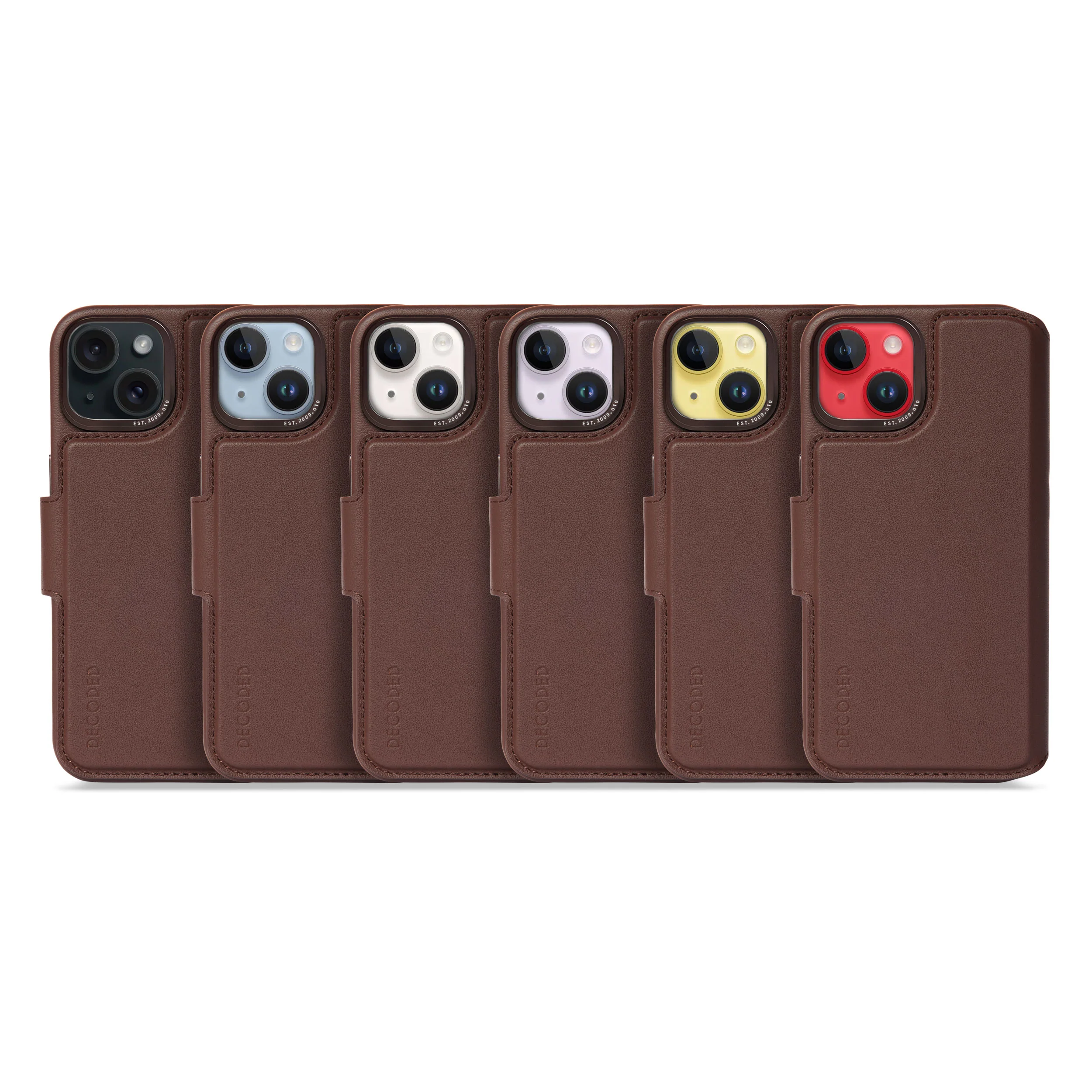 Leather Detachable Wallet Case | Chocolate Brown | iPhone 14 | D23IPO14DW5CHB - Image 8