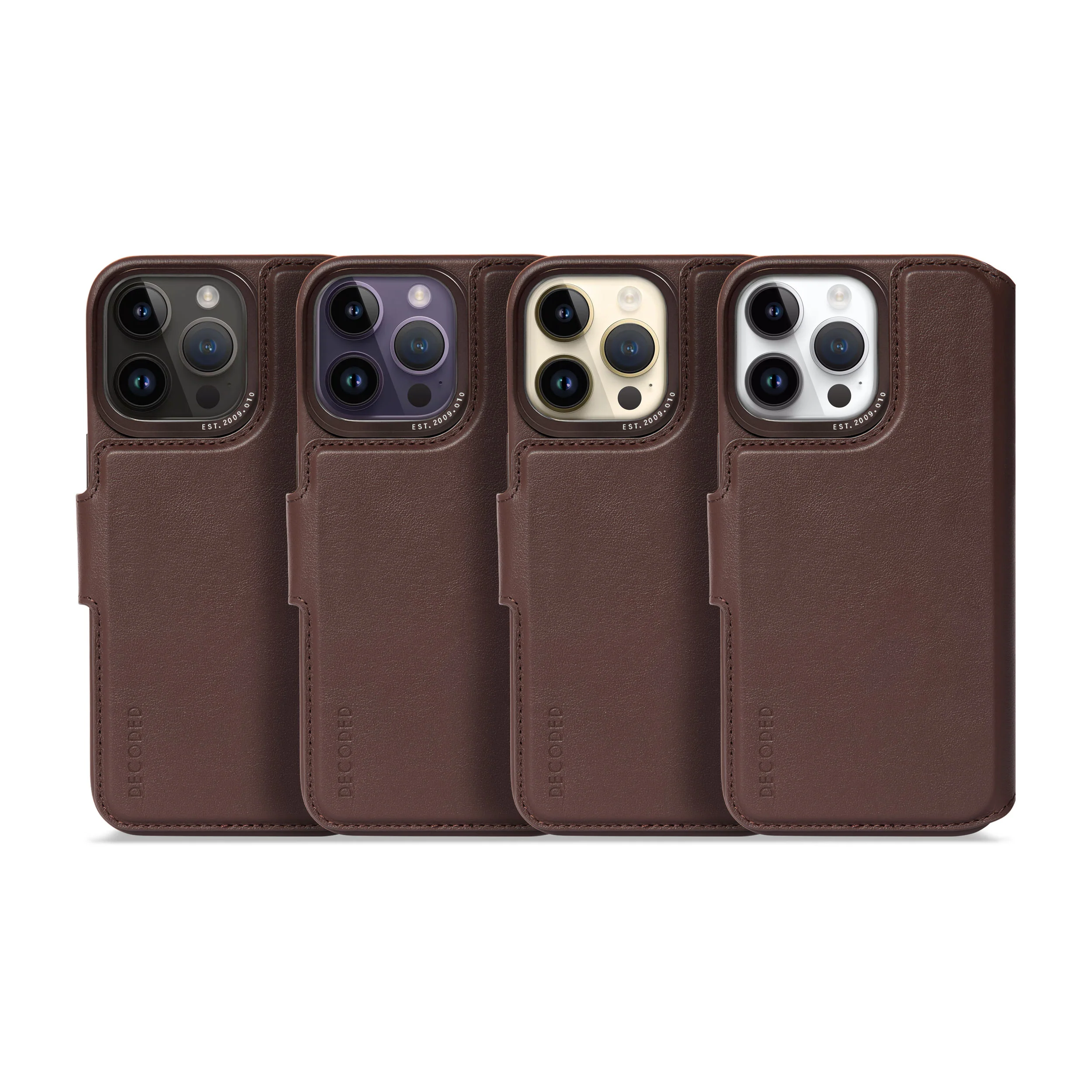 Leather Detachable Wallet Case | Chocolate Brown | iPhone 14 Pro Max | D23IPO14PMDW5CHB - Image 8