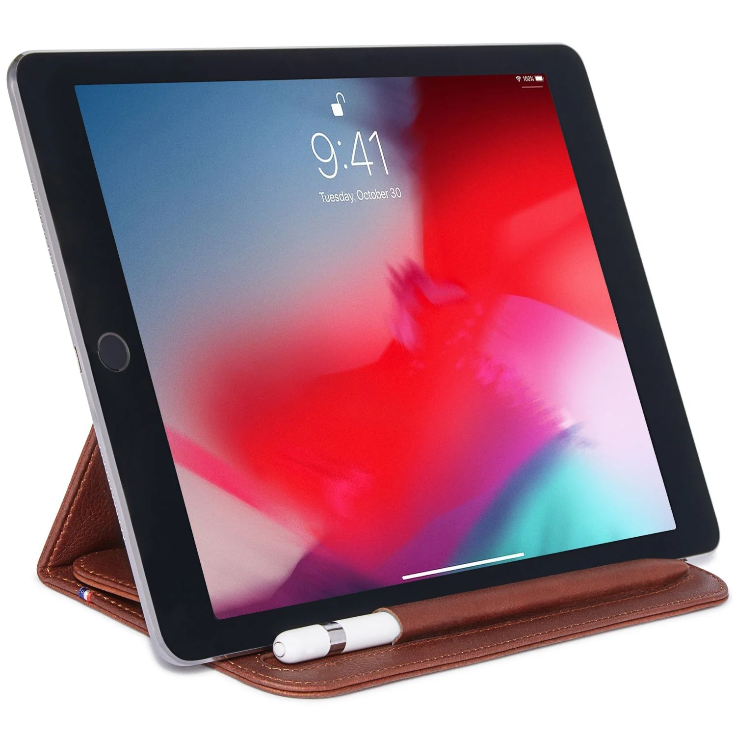 Leather Foldable Sleeve | Oak Brown | iPad Pro - Image 11