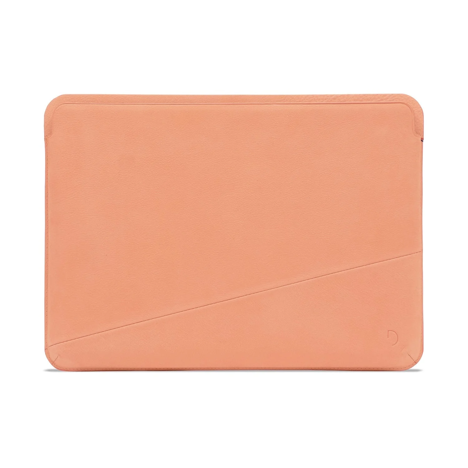Leather Frame Sleeve | Soft Peach