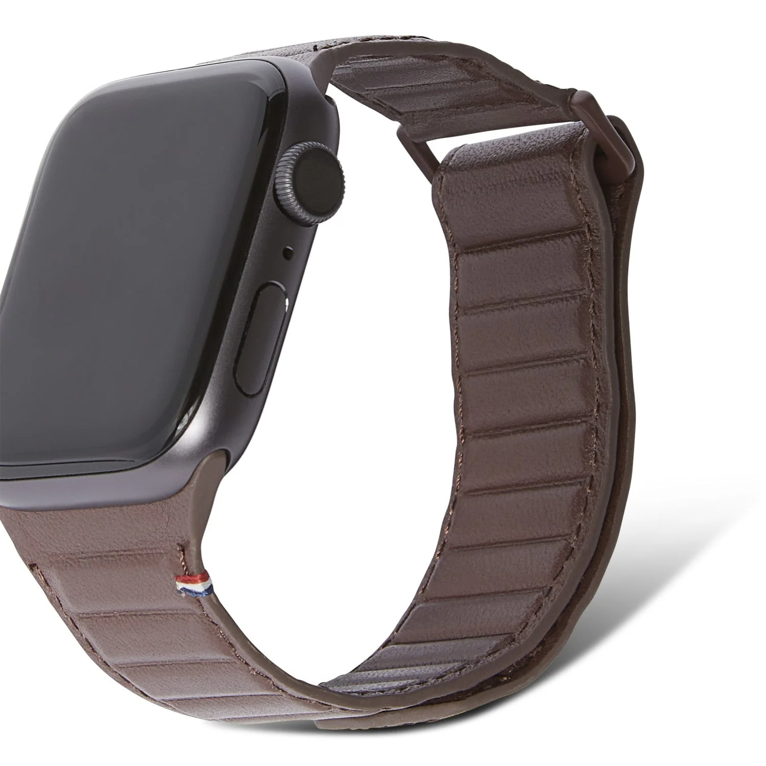 Leather Traction Strap | Chocolate Brown | 44mm to 49mm | D22AWS44TS1CHB - Image 5