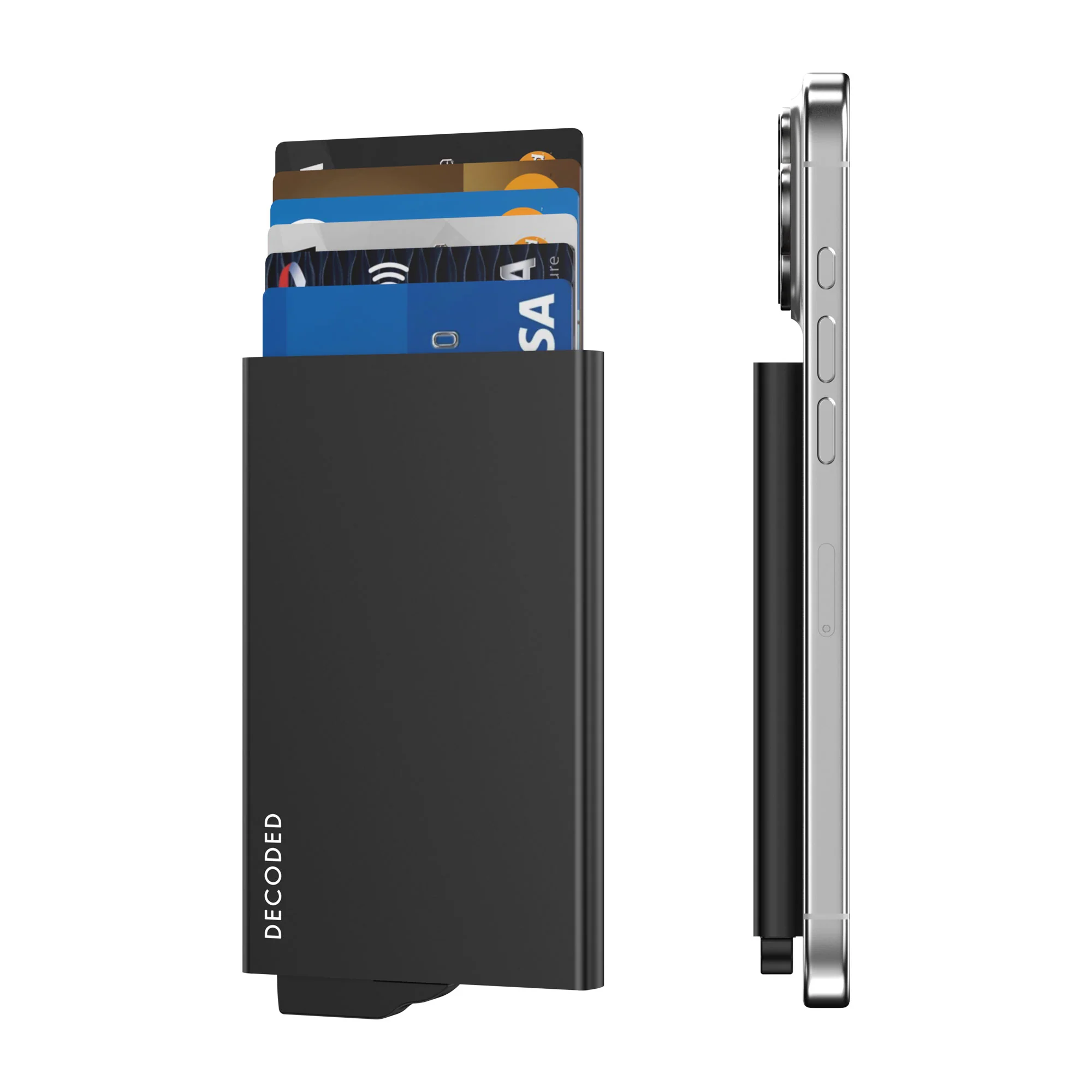 MagSafe Aluminum Cardholder | Black | D25MSCH1BK - Image 5