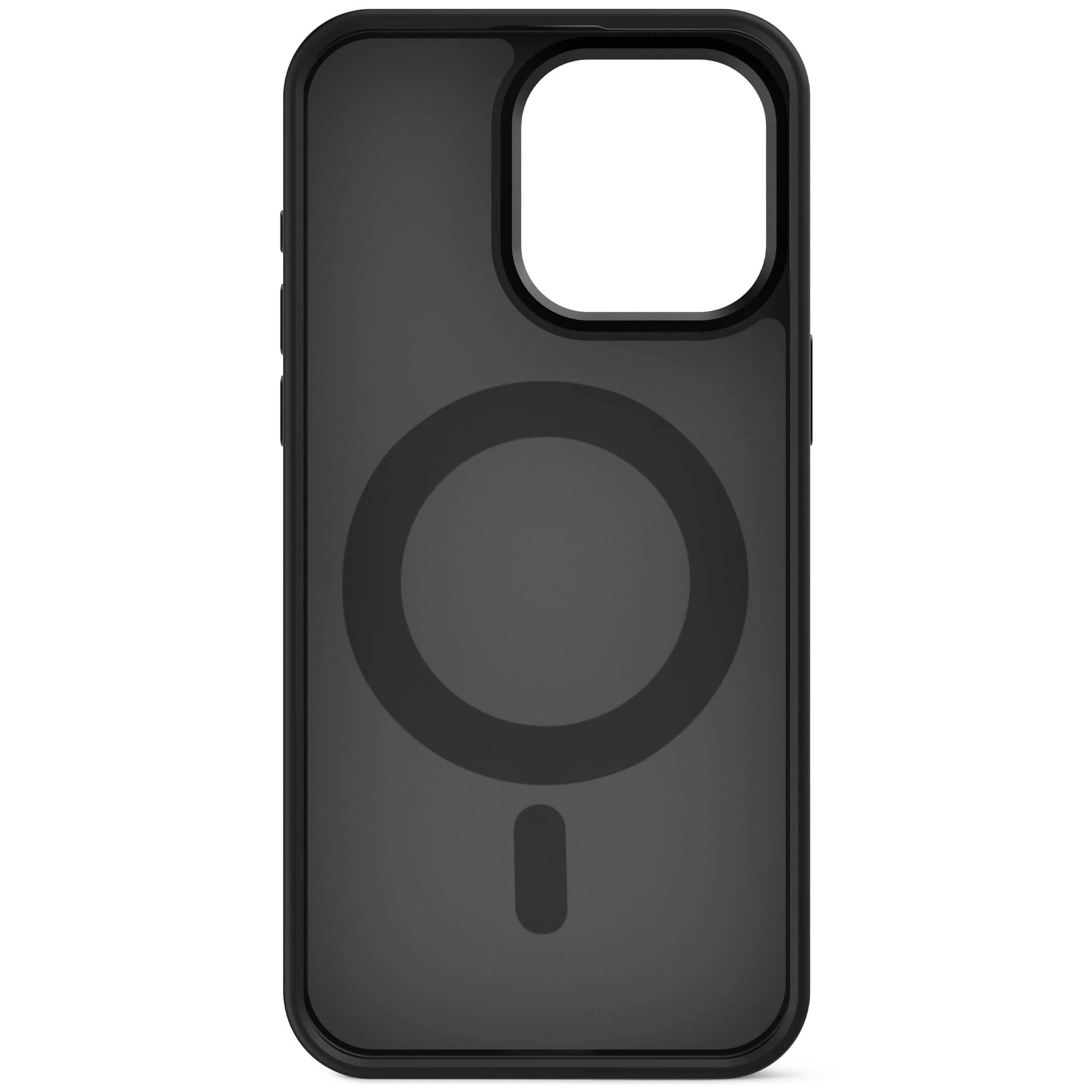 Recycled Plastic Transparent Loop Stand Back Case | Transparent Black | iPhone 15 Pro Max | D24IPO15PMLSBC1FK - Image 2
