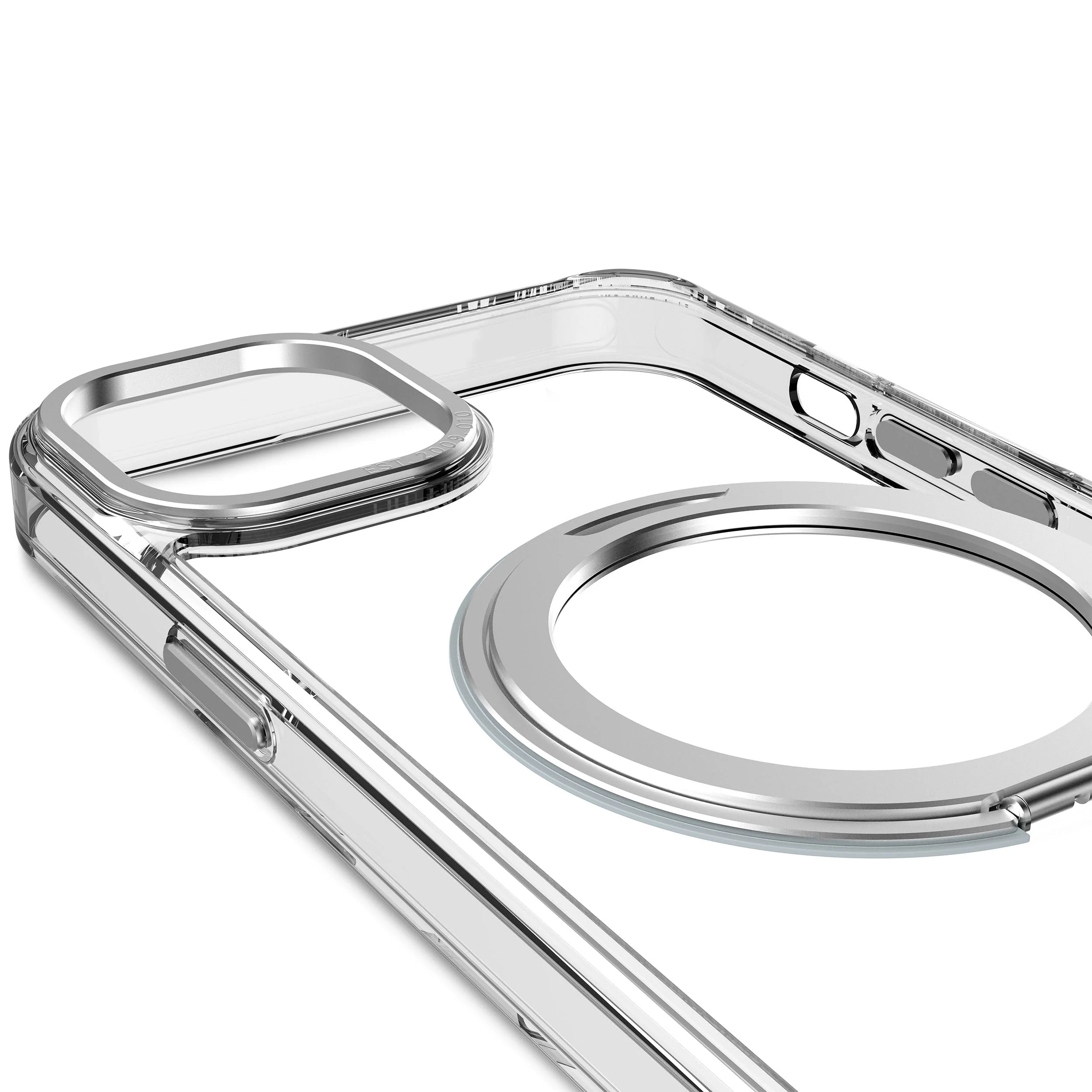 Recycled Plastic Transparent Loop Stand Back Case | Transparent | iPhone 15 Plus | D24IPO15PLLSBC1TT - Image 11