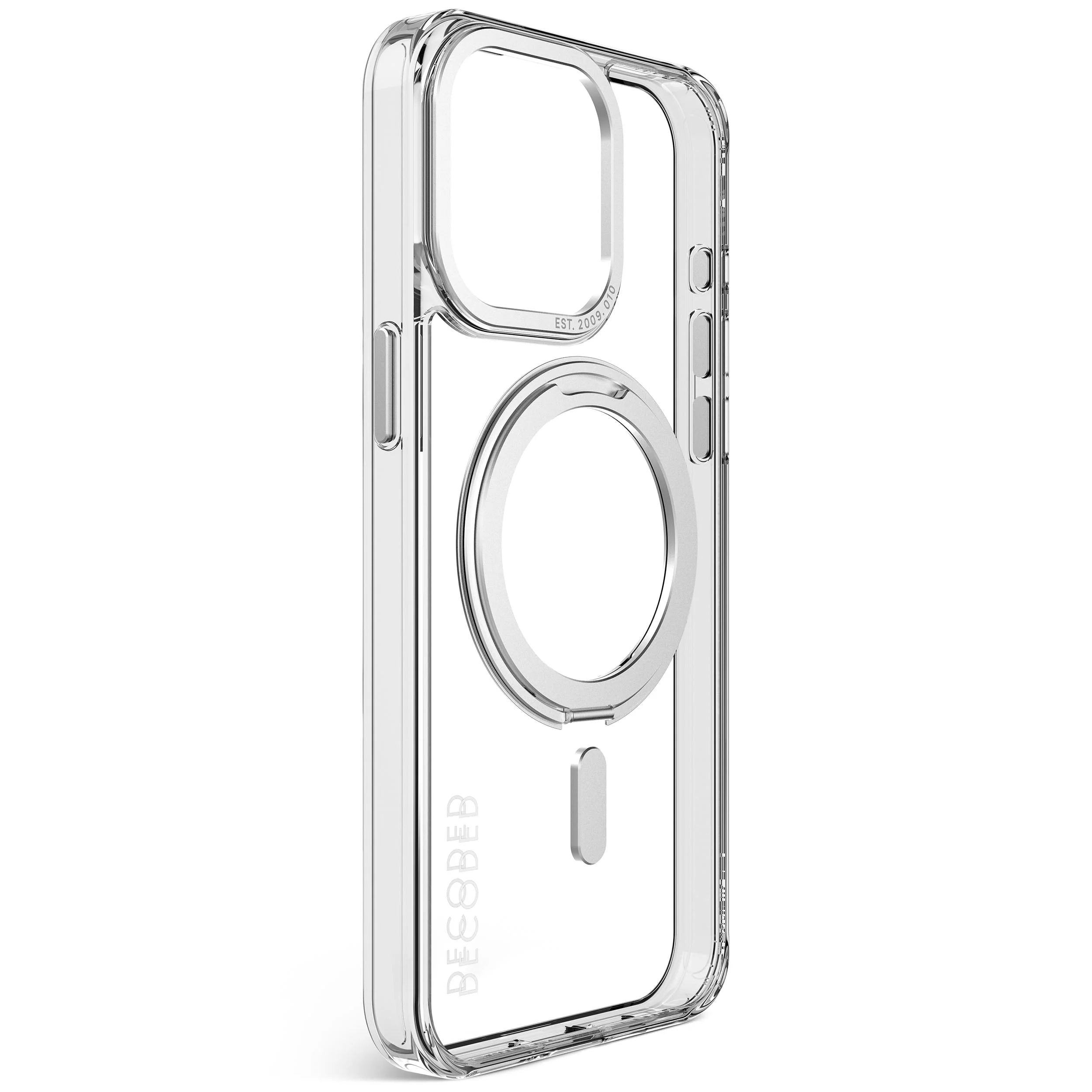 Recycled Plastic Transparent Loop Stand Back Case | Transparent | iPhone 15 Pro Max | D24IPO15PMLSBC1TT - Image 8