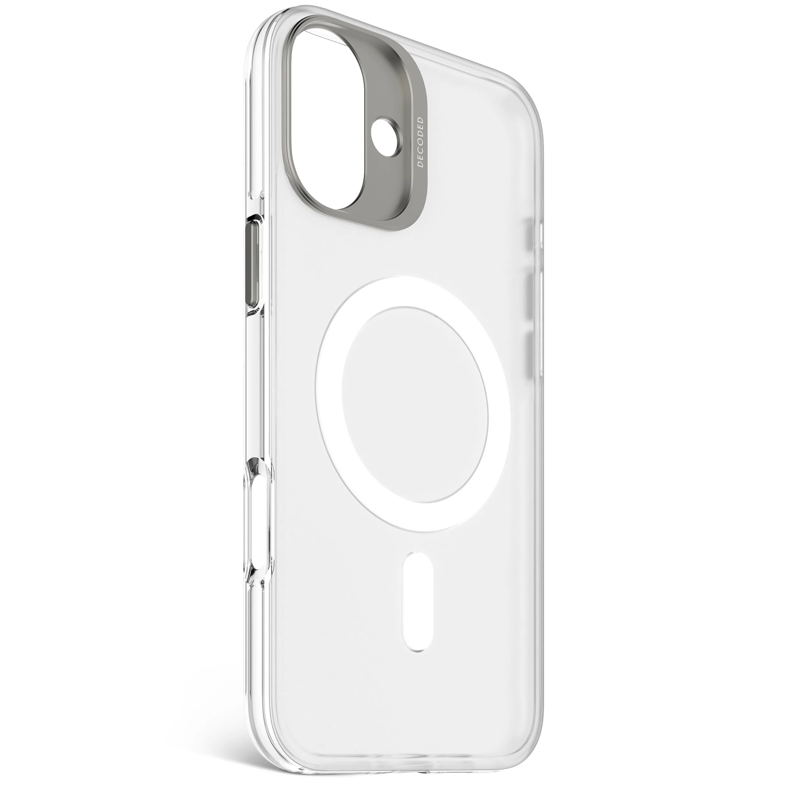 Recycled Plastic Transparent Clear Case | Frosted White Transparent | iPhone 16 Plus | D25IPO16PLBCT2FE - Image 2