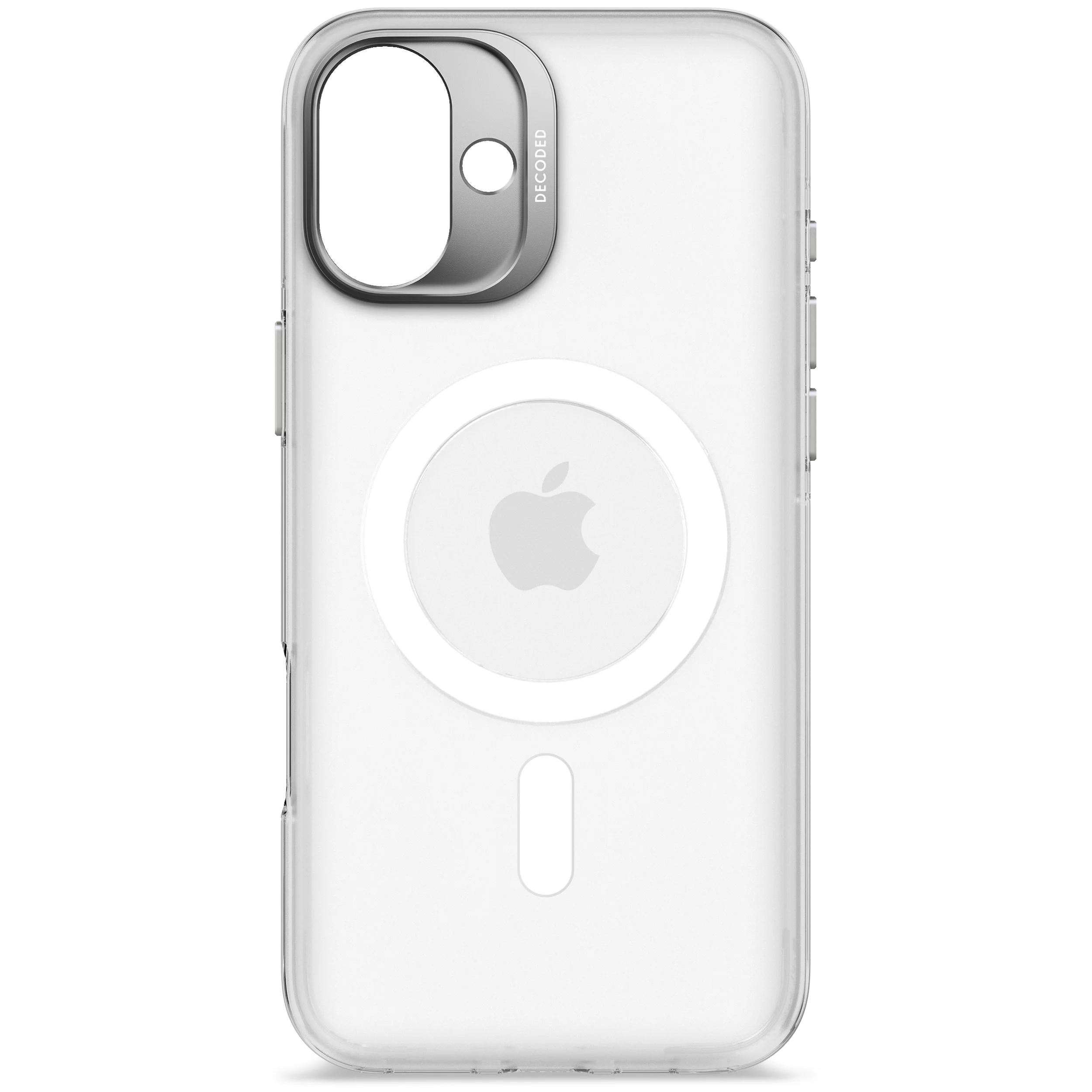 Recycled Plastic Transparent Clear Case | Frosted White Transparent | iPhone 16 Plus | D25IPO16PLBCT2FE - Image 8