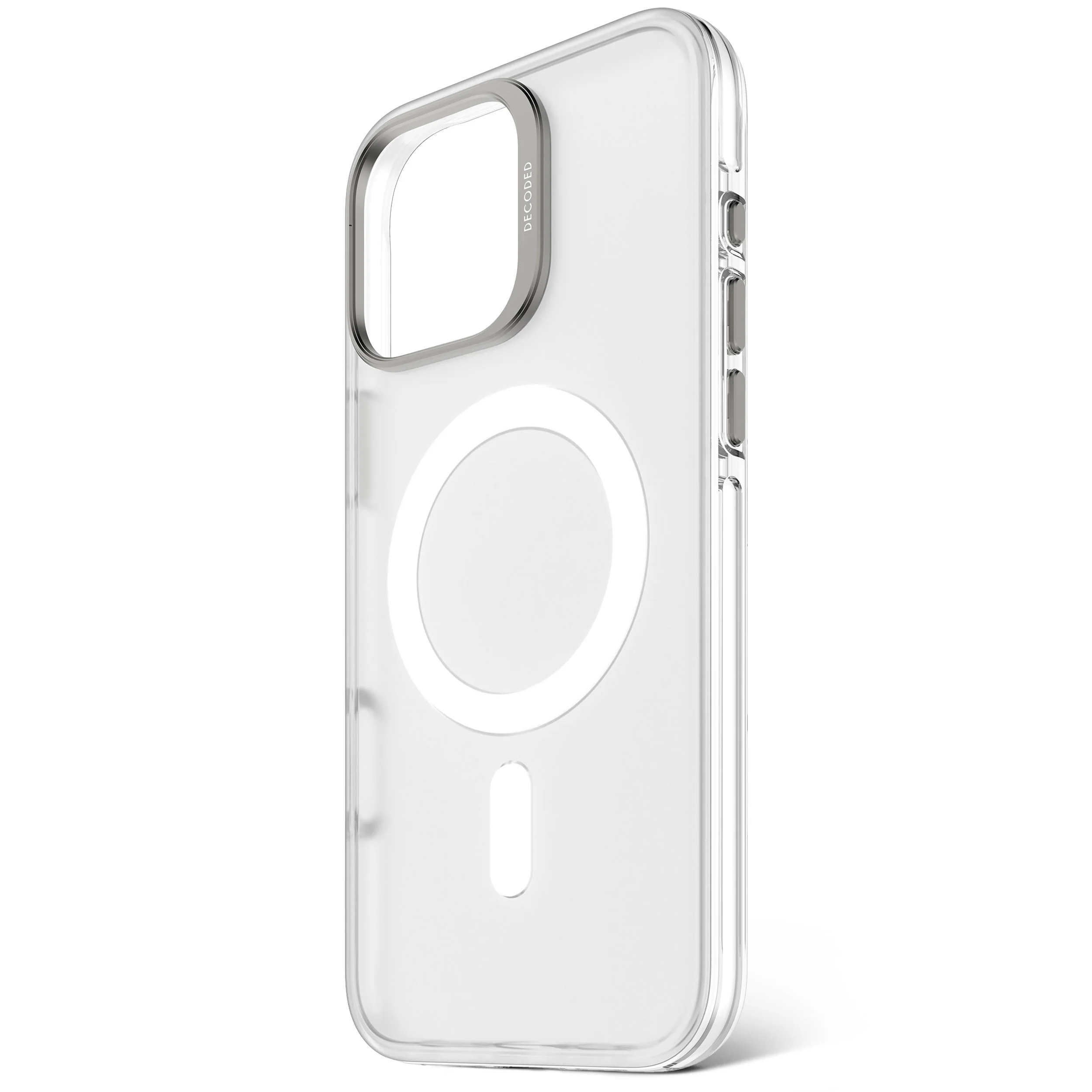 Recycled Plastic Transparent Clear Case | Frosted White Transparent | iPhone 16 Pro Max | D25IPO16PMBCT2FE - Image 7