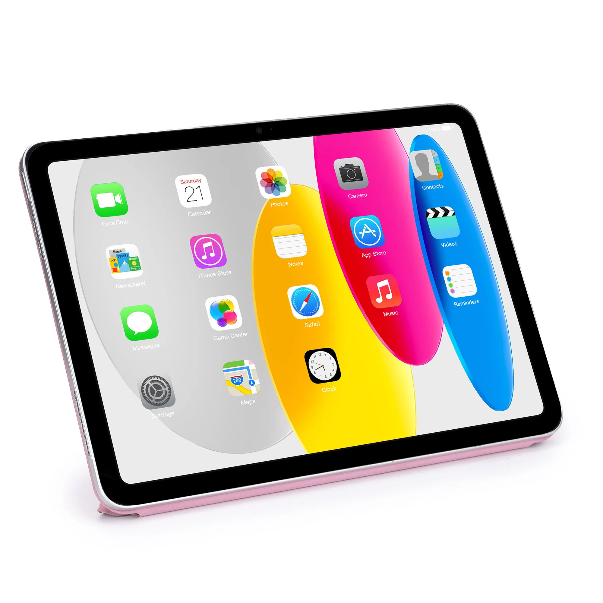 Silicone Slim Folio iPad Case | Rosette | iPad 10th & 11th gen | D26IPA109SF1RE - Image 7