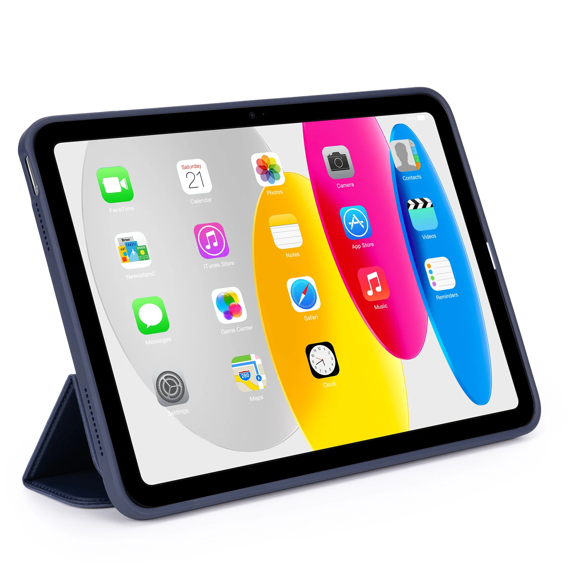 Silicone Slim iPad Case | Navy | iPad 10th & 11th gen | D26IPA109SC1NY - Image 8