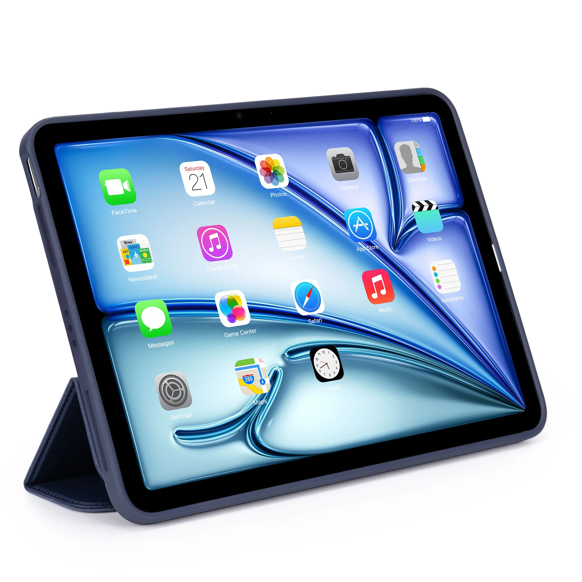 Silicone Slim iPad Case | Navy | iPad Air | D26IPAA11SC1NY - Image 8