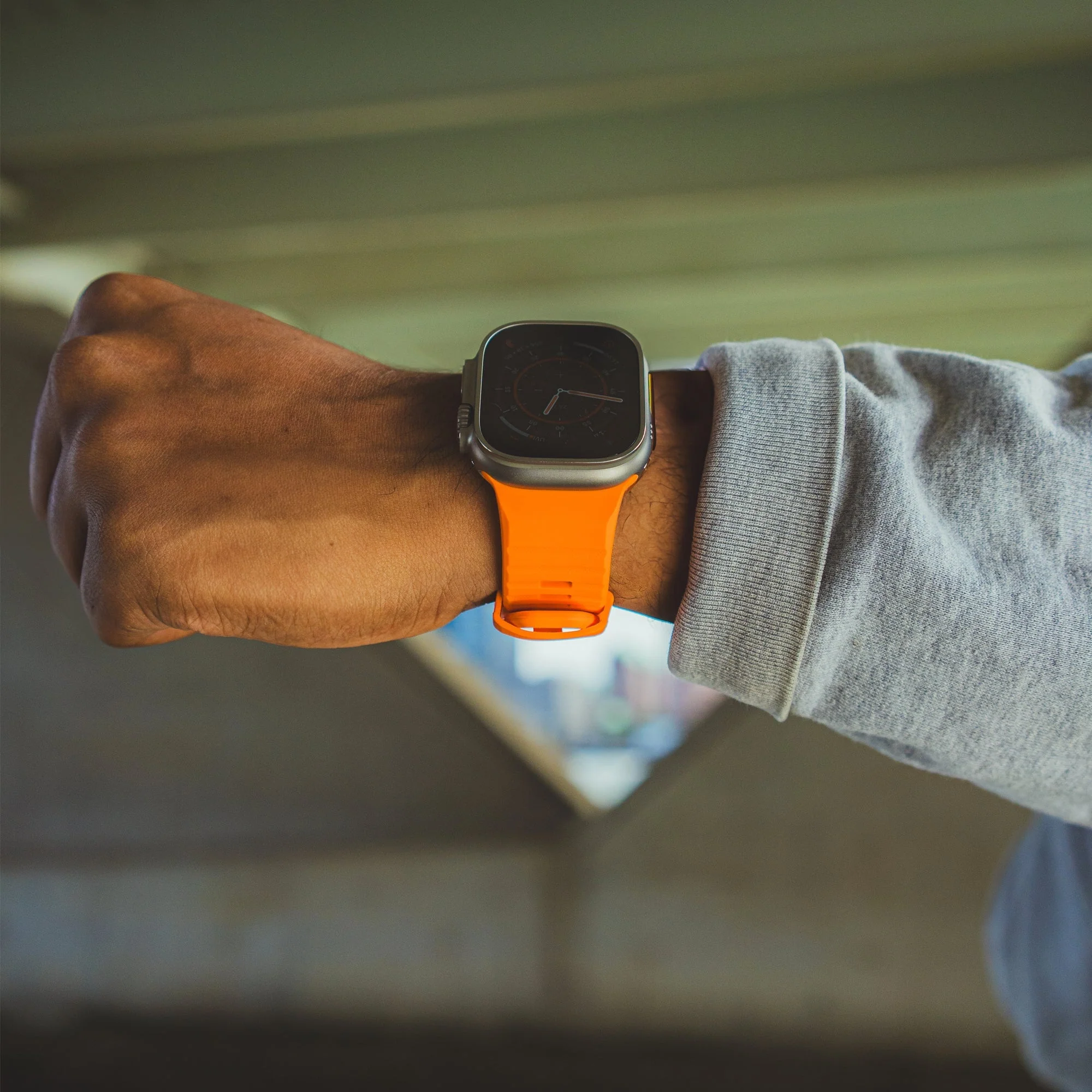 Sport Silicone Ultra Traction Band | Apricot Crush | Apple Watch Ultra | D24AWS49UTS1AH - Image 5