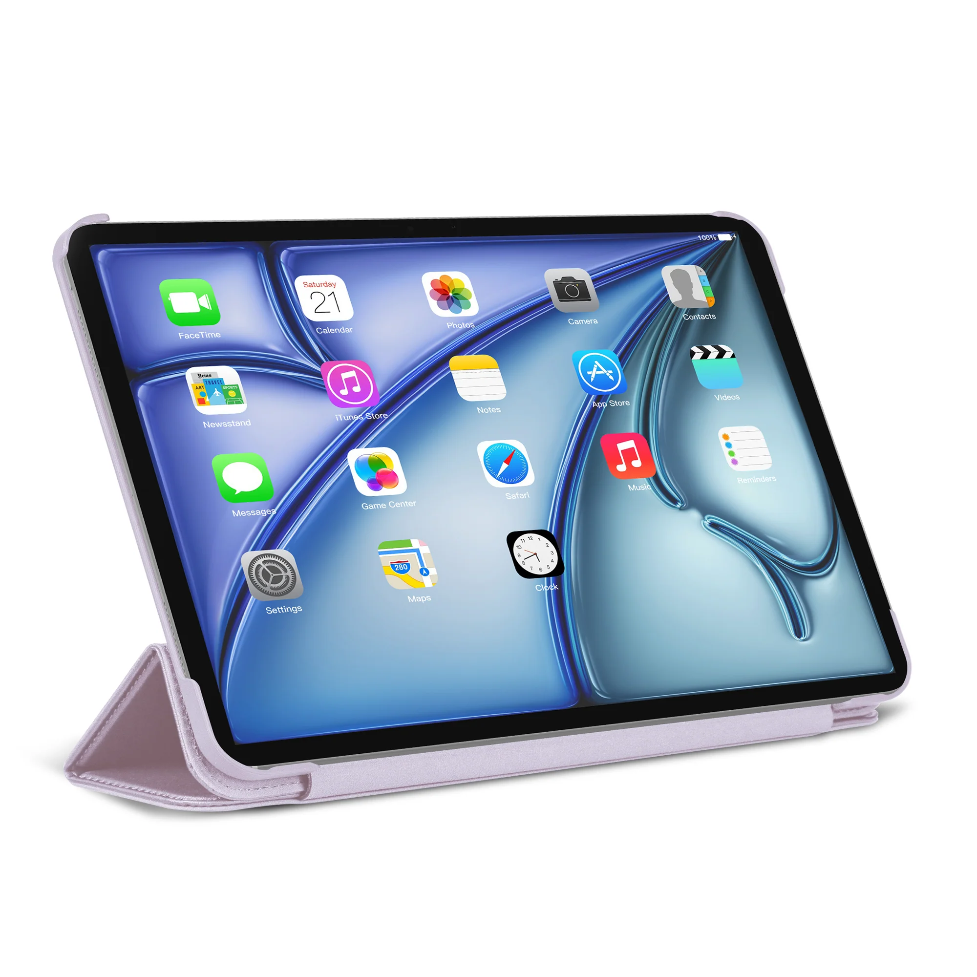 Textured Silicone Slim Cover | Lavender | iPad Air 11" | D24IPAA109SC1LR - Image 9