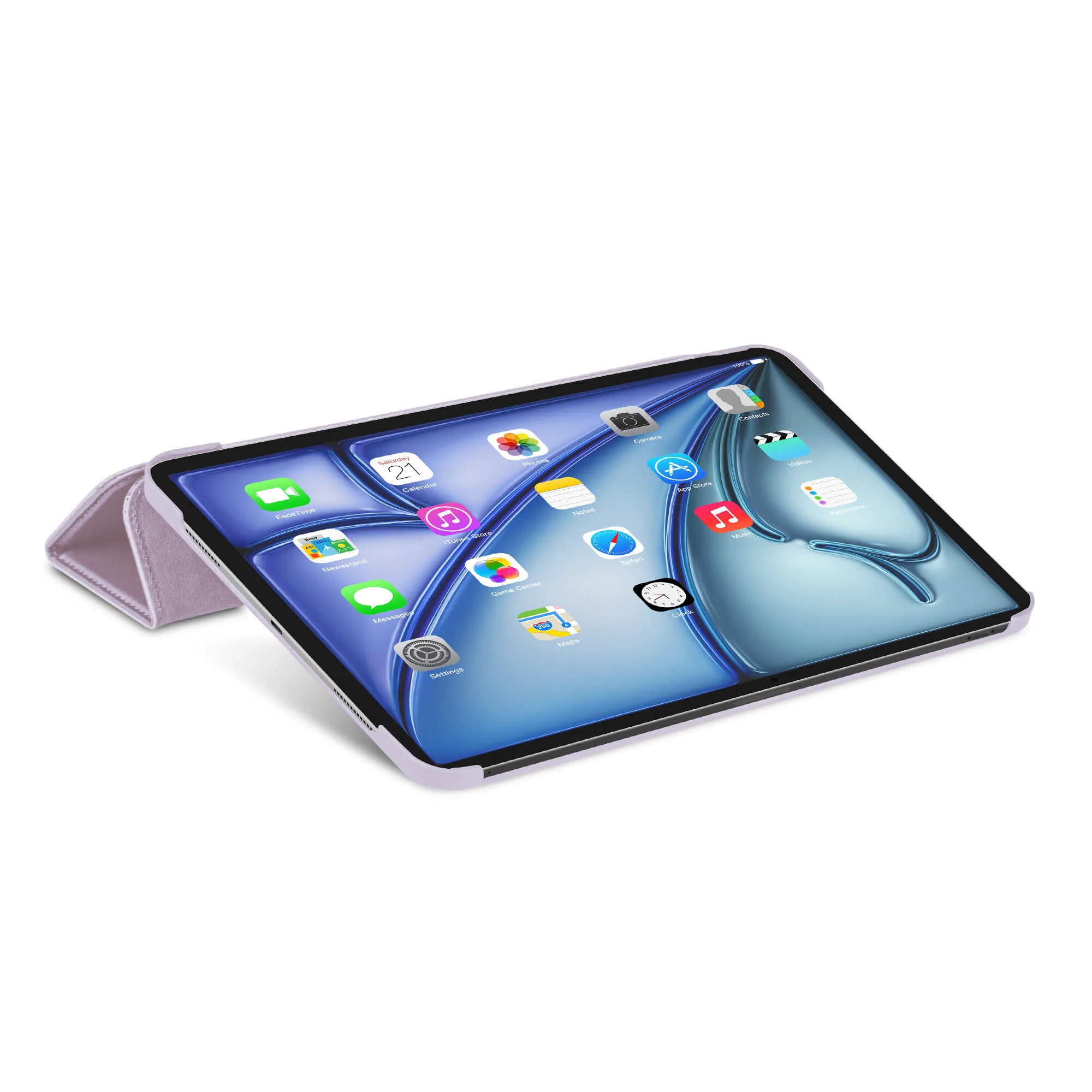 Textured Silicone Slim Cover | Lavender | iPad Air 13" | D24IPAA129SC1LR - Image 8