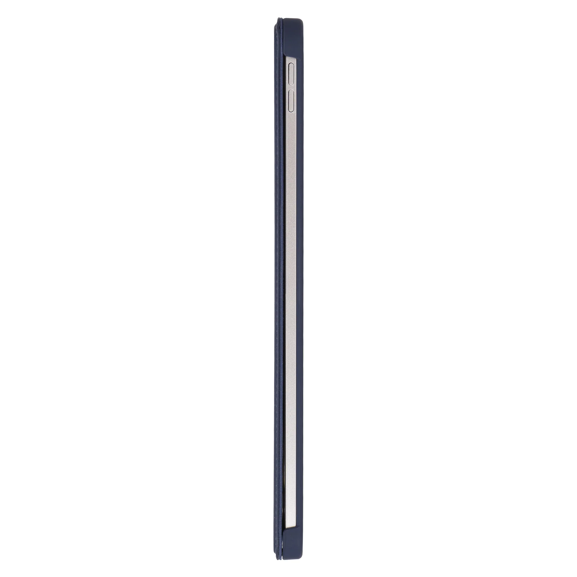 Textured Silicone Slim Cover | Navy Peony | iPad Pro 11" M4 & M5 | D24IPAP11SC1NE - Image 6