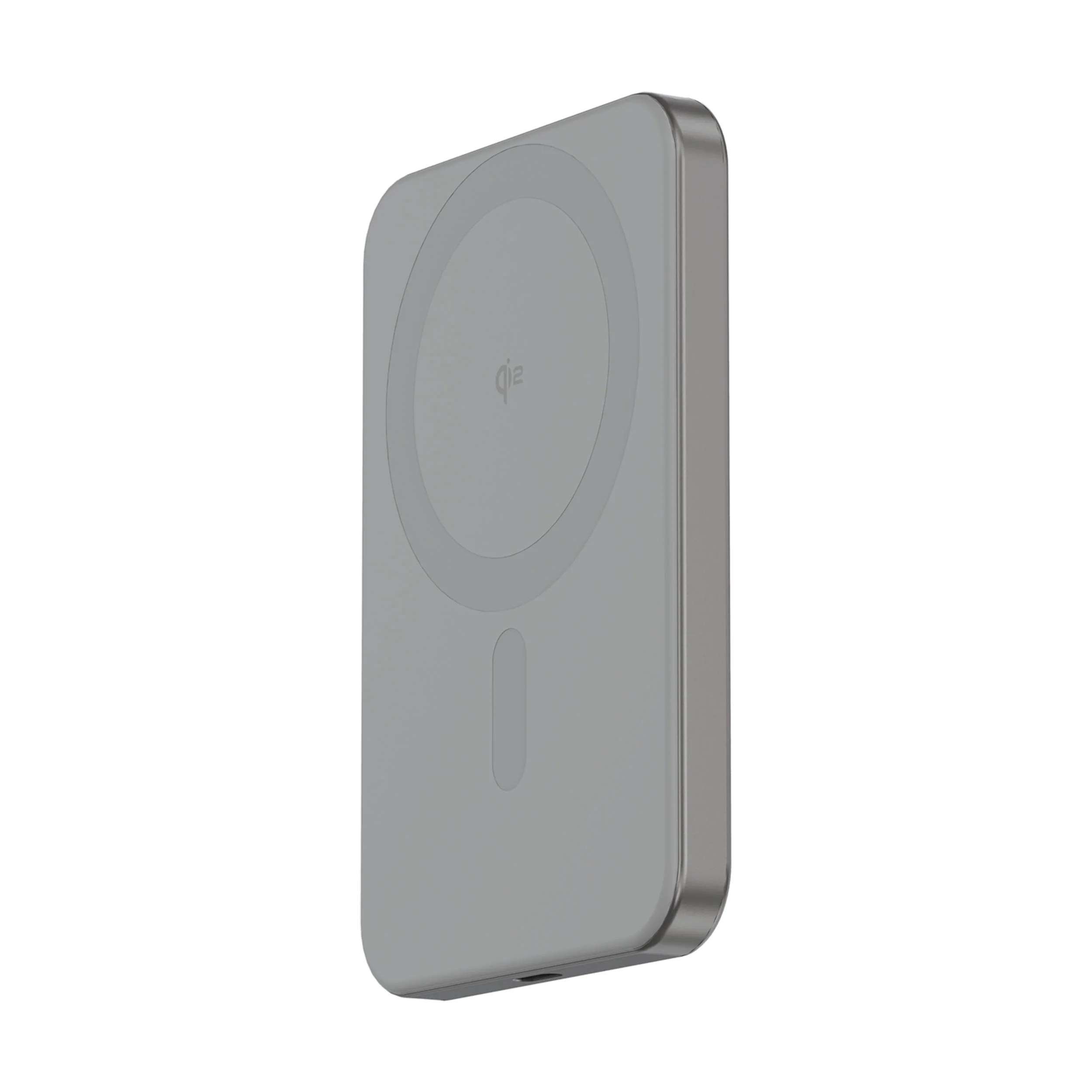 Aluminum Ultra Slim Qi2 Wireless Powerbank 5.000 mAh | Titanium | D25MSPB5TM - Image 6